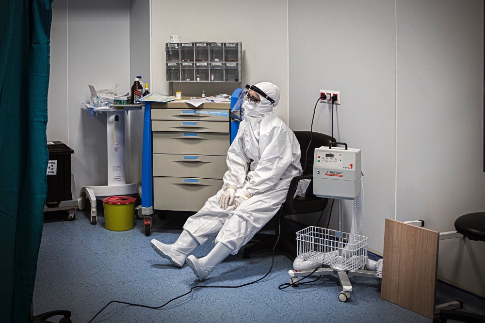 Sağlık çalışanından "Bir fotoğraf bin hikaye"