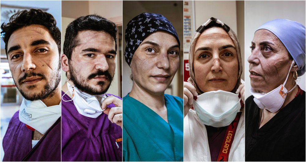 Sağlık çalışanından "Bir fotoğraf bin hikaye"