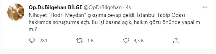 Aşı karşıtı hekime İstanbul Tabip Odası’ndan suç duyurusu