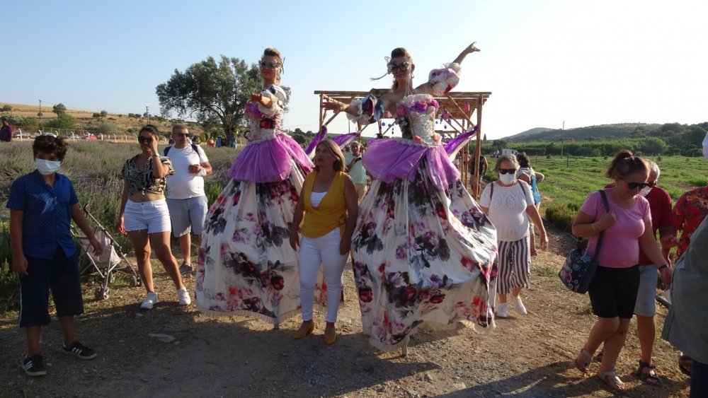 Didim’de 'Lavanta Festivali' renkli görüntülere sahne oldu
