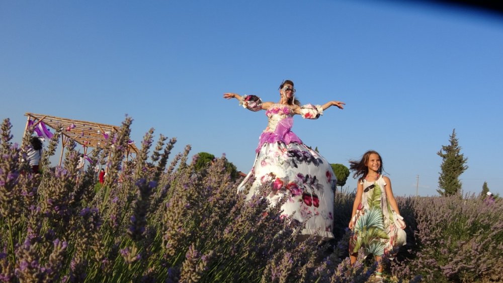 Didim’de 'Lavanta Festivali' renkli görüntülere sahne oldu