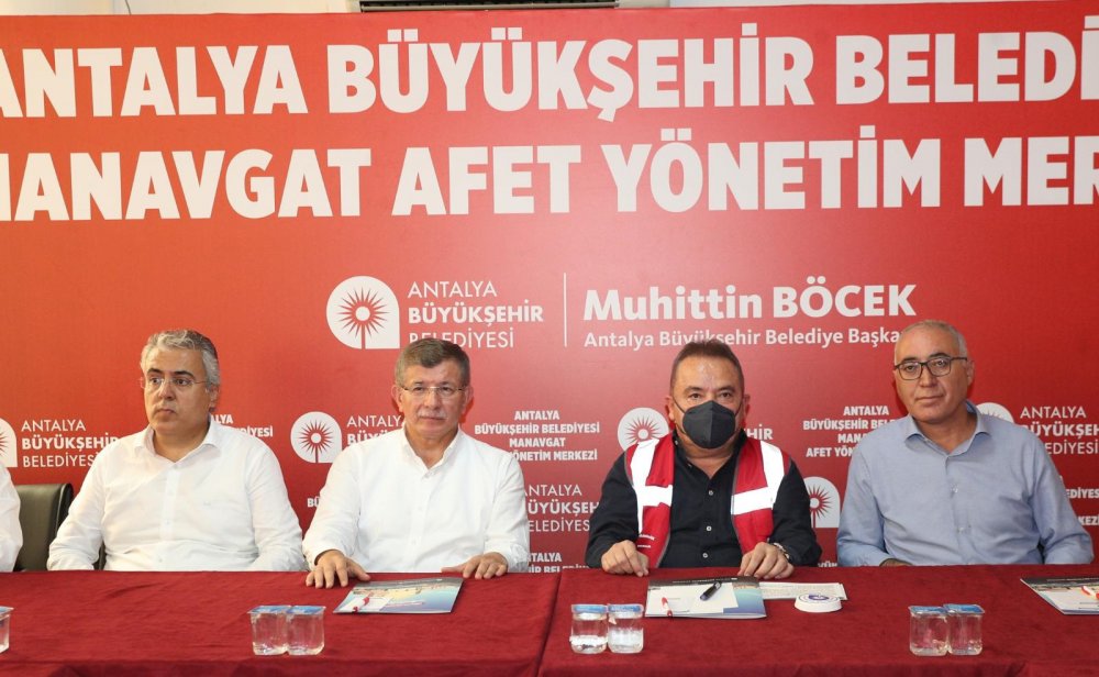DAVUTOĞLU AFET BÖLGESİNDE