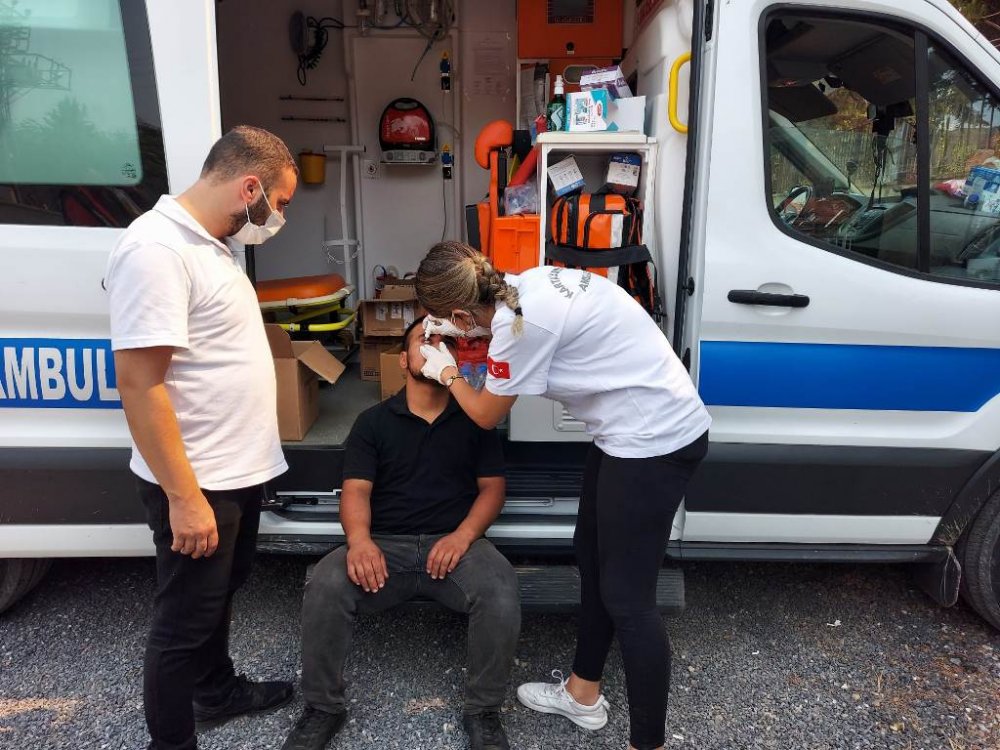 Kartal Belediyesi ekipleri, yangın bölgelerinde yaraları sarmaya devam ediyor