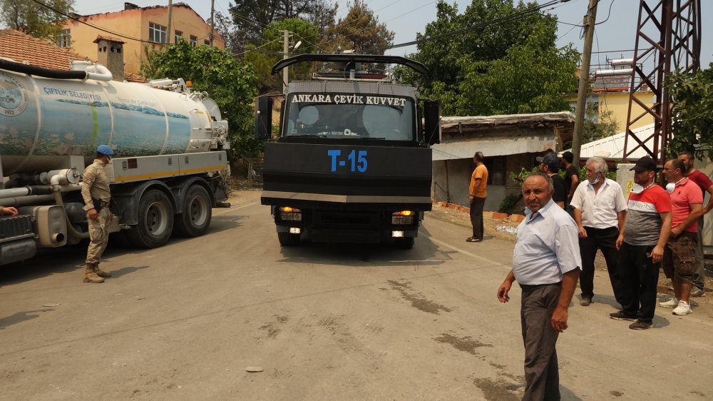 Manavgat'taki büyük yangın 7'nci gününde