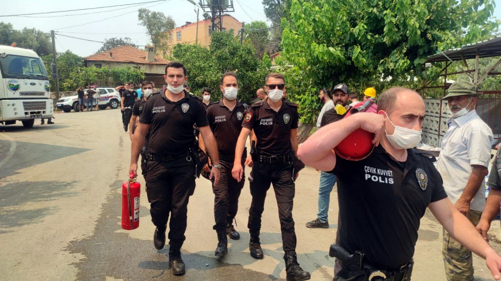 Manavgat'taki büyük yangın 7'nci gününde