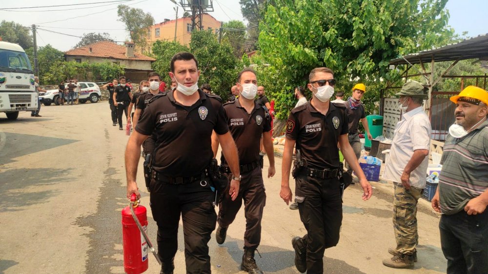 Manavgat'taki büyük yangın 7'nci gününde