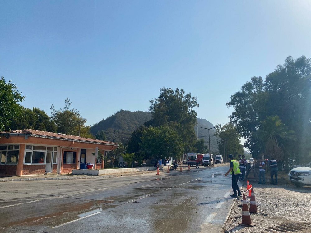 HAVADAN MÜDAHALE BAŞLADI: Milas beş gündür yanıyor