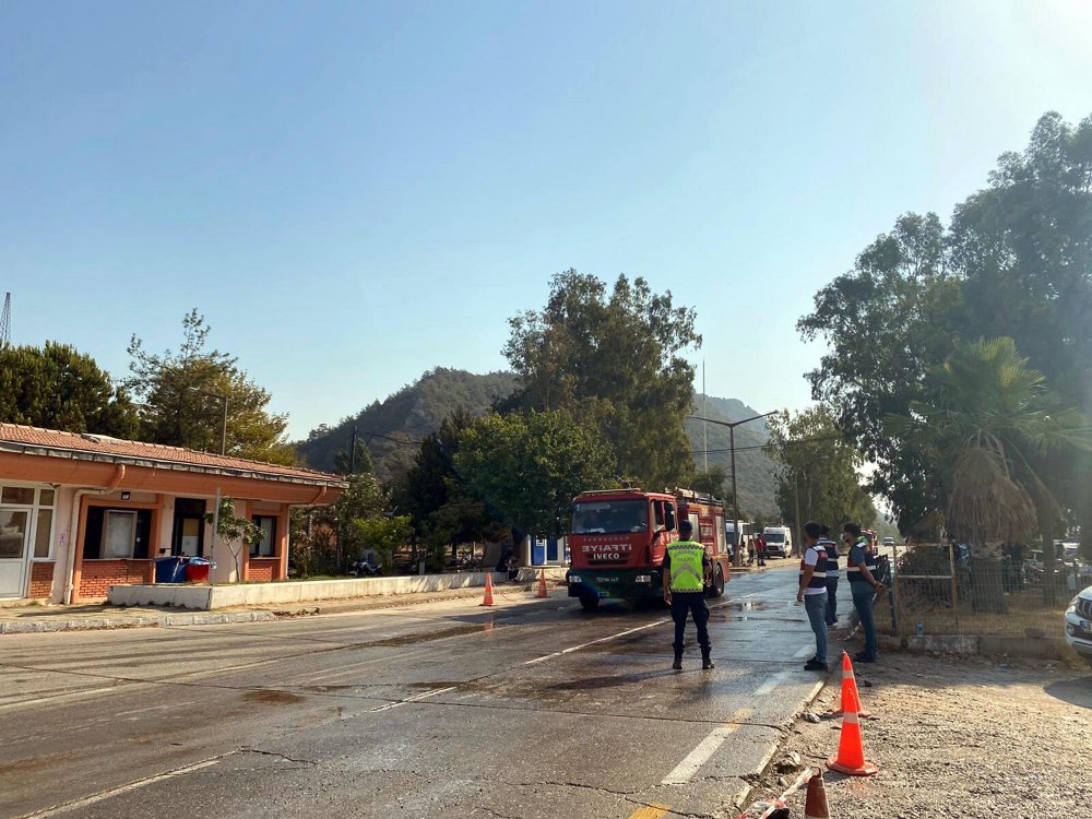 HAVADAN MÜDAHALE BAŞLADI: Milas beş gündür yanıyor