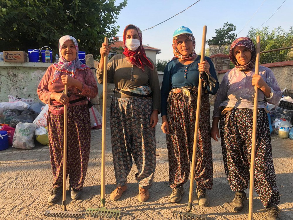 Manavgat'taki büyük yangın