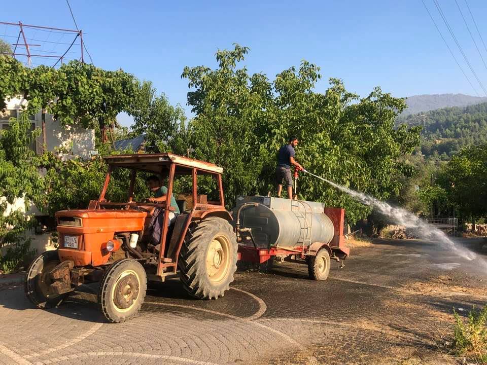 Manavgat'taki büyük yangın