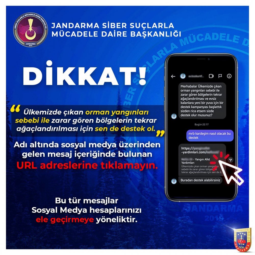 Sosyal medyadaki 'ağaç bağışı' çağrıları için uyarı