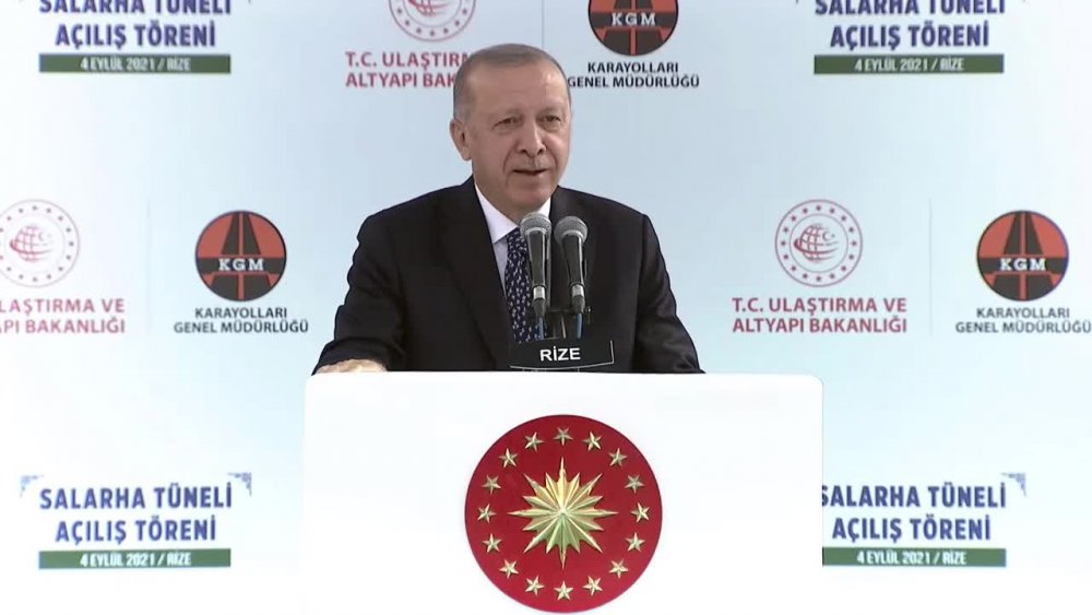 ERDOĞAN: DEPREM, SEL, TOPRAK KAYMASI BULUNDUĞU İKLİM VE COĞRAFİ YAPISI SEBEBİYLE ÜLKEMİZİN KADERİDİR