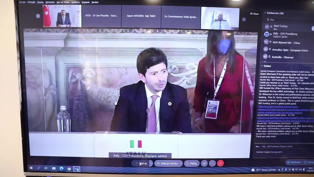 BAKAN KOCA: “PANDEMİ, SAĞLIK HİZMETLERİNE ERİŞİMDEKİ ADALETSİZLİĞİ ORTAYA KOYDU”