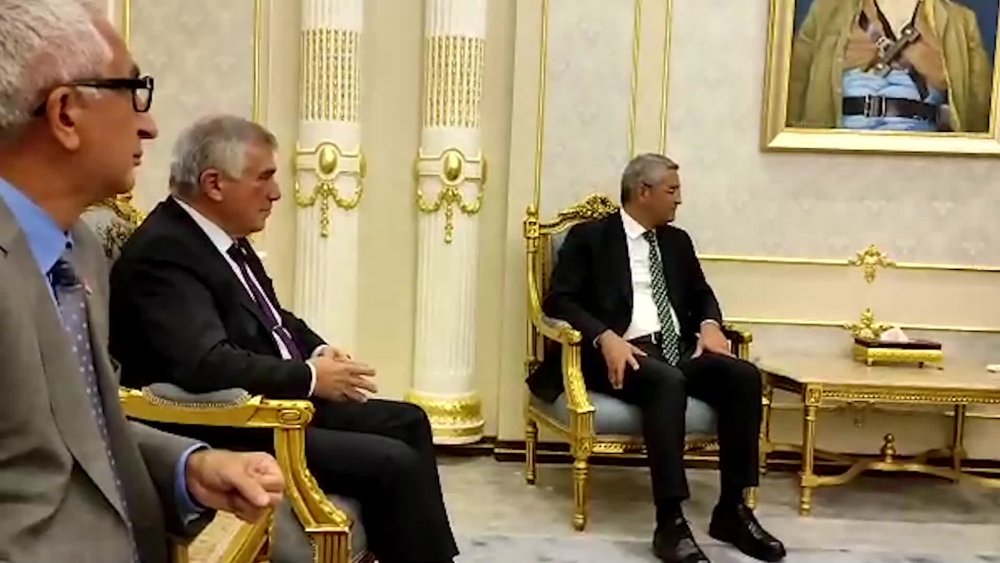 CHP HEYETİ ERBİL'DE HIRİSTİYAN BAKAN ABDOKA’YI ZİYARET ETTİ