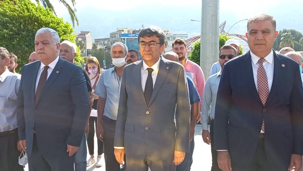 CHP HATAY İL BAŞKANI PARLAR: "CHP'Yİ VE SENİN İLKELERİNİ SONSUZA KADAR YAŞATACAĞIZ"