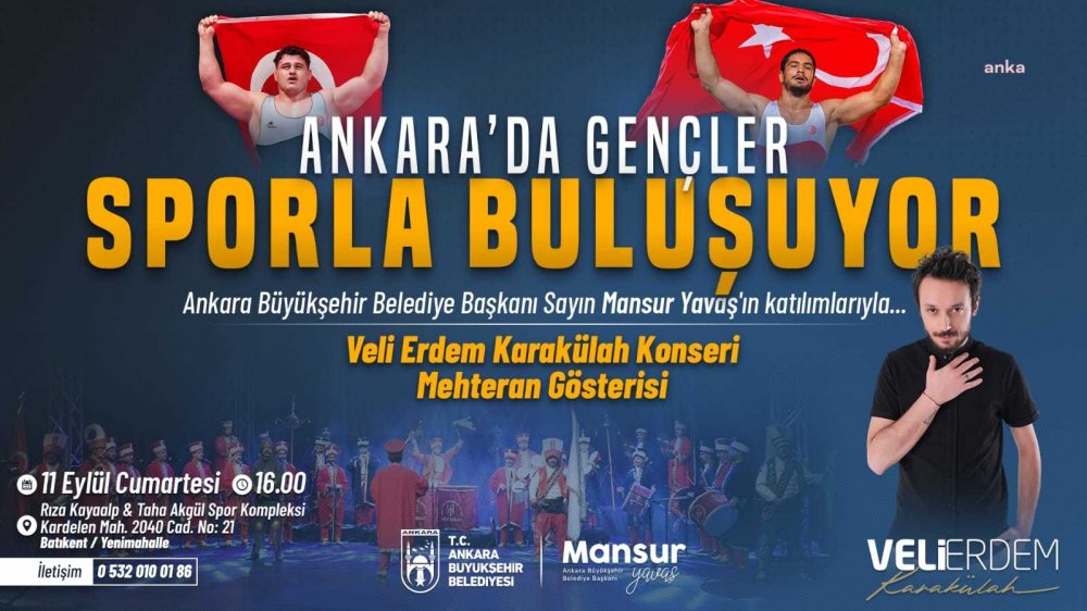 MANSUR YAVAŞ'DAN GENÇLERE  SPOR KURSUNA DAVETİ