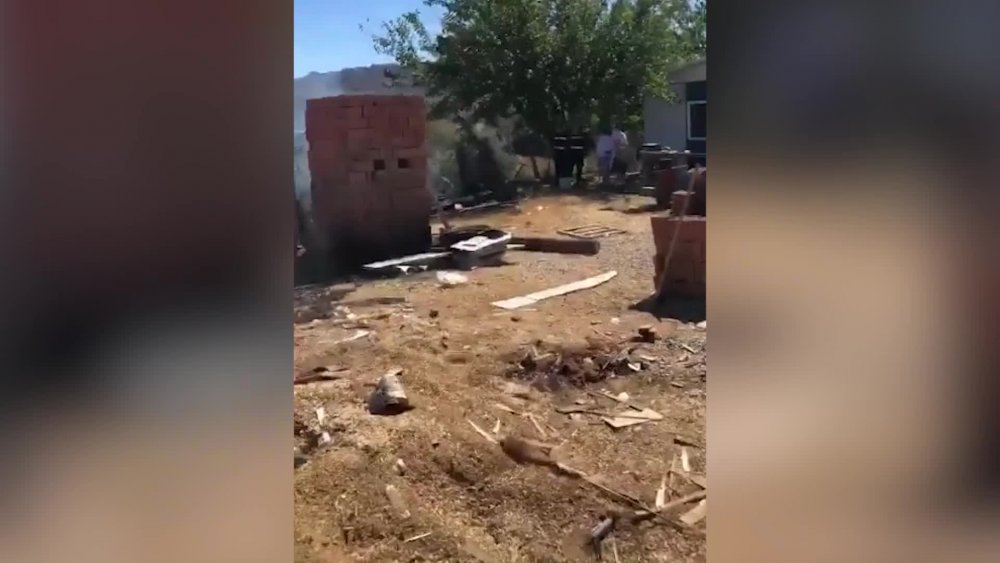 BODRUM'DA İSLAMHANELERİ’NDE KORKUTAN YANGIN!