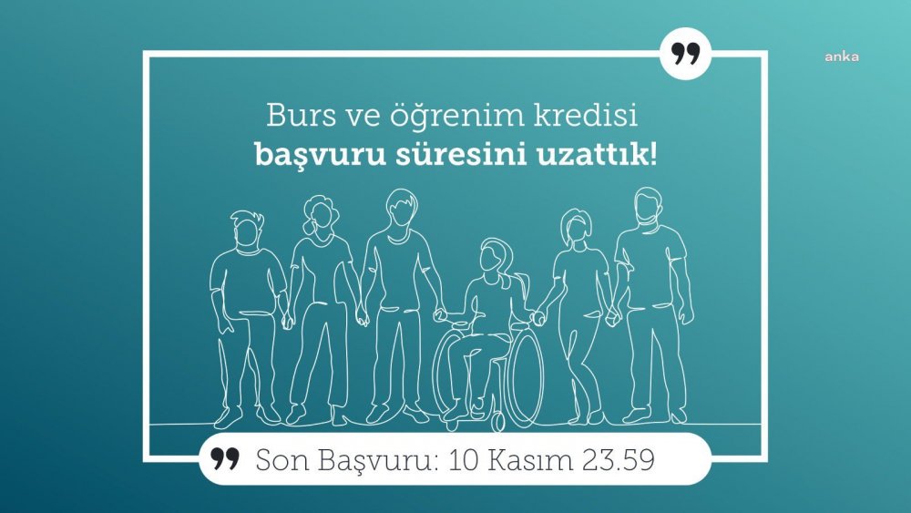 Bakan Kasapoğlu duyurdu: Burs ve kredi başvuruları uzatıldı