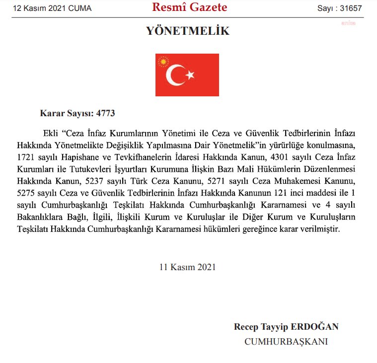Cezaevlerinde yönetmelik değişikliği: Çıplak arama gitti, 'detaylı arama' geldi