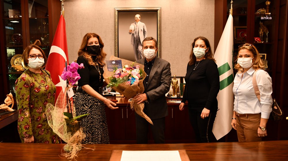 ESKİŞEHİR EL SANATLARI DERNEĞİ’NDEN TEPEBAŞI BELEDİYE BAŞKANI ATAÇ’A ZİYARET