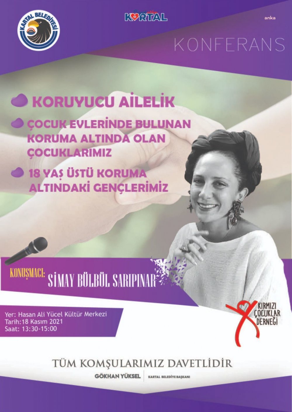 Kartal'da 'koruyucu aile' konferansı yapılacak