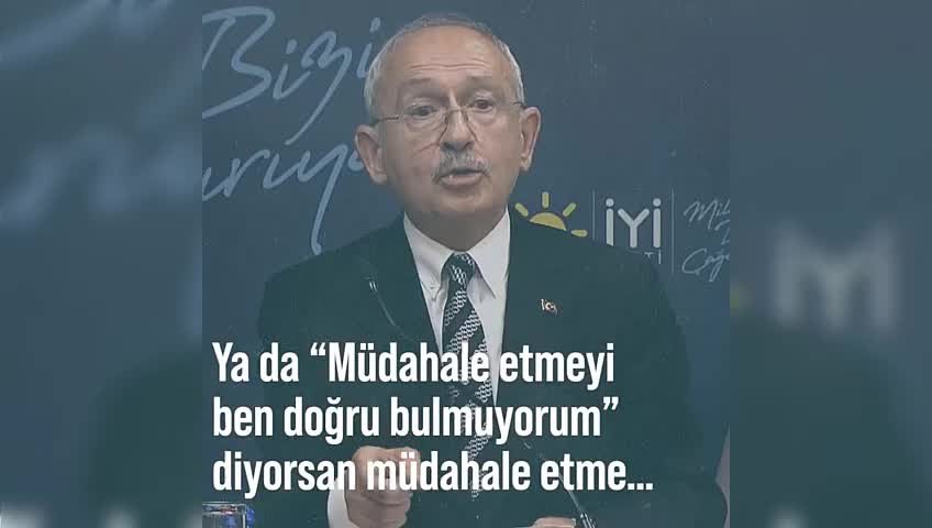 CHP lideri Kılıçdaroğlu: “Artık kaçma Erdoğan, bu işi ancak erken seçim temizler!”
