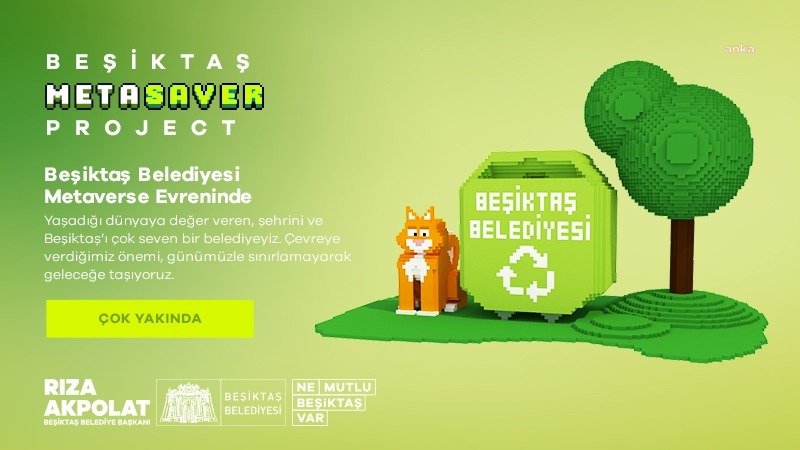 Beşiktaş Belediyesi'nden Metaverse hamlesi