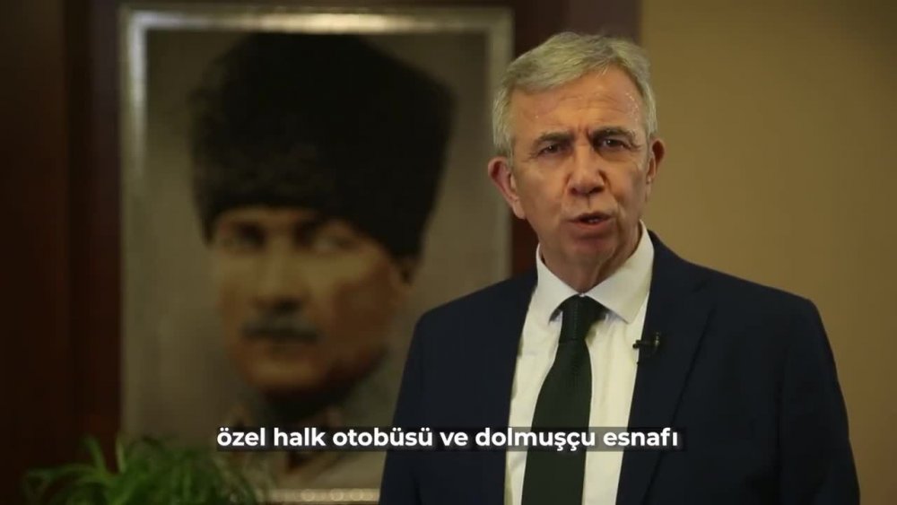 MANSUR YAVAŞ: "ÖZEL TOPLU TAŞIMA ESNAFI, YARINDAN İTİBAREN HİZMETLERİNE DEVAM EDEMEYECEKLERİNİ BİLDİRDİ"