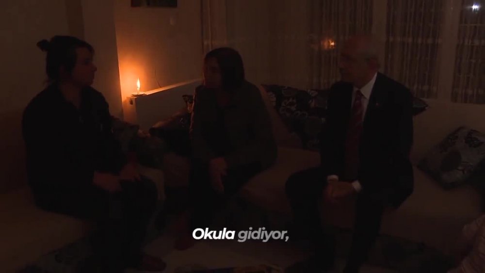 KILIÇDAROĞLU: "BU KARANLIKLAR NE ZAMAN AYDINLANIR BİLİYOR MUSUN SEVGİLİÜLKEM? SİZ BÖYLE YOKLUKLARI FARK ETMEYE BAŞLAYINCA"