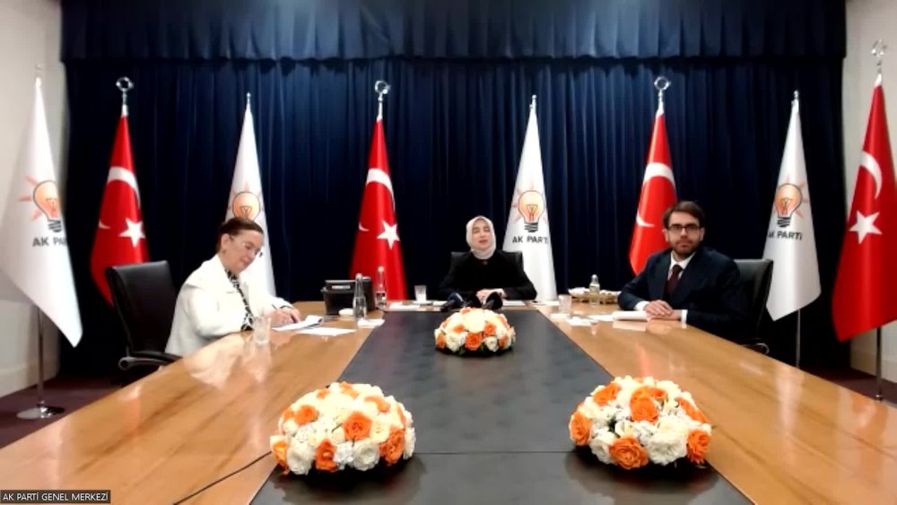 İYİ PARTİ VE AKP HEYETLERİ VİDEO KONFERANSLA BAYRAMLAŞTI