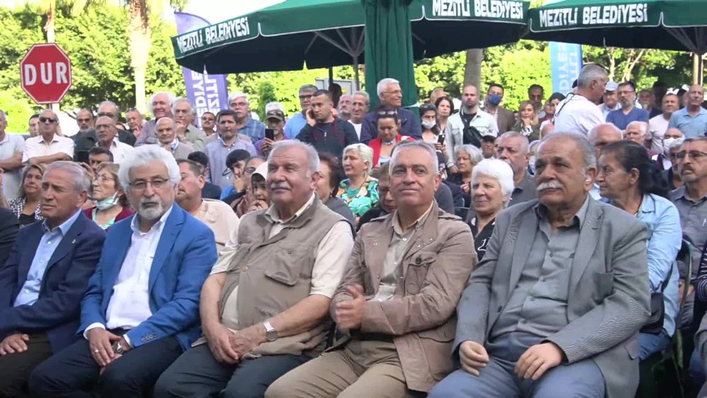 3 FİDANIN MEZİTLİ’DEKİ ANITINI ARKADAŞLARI AÇTI