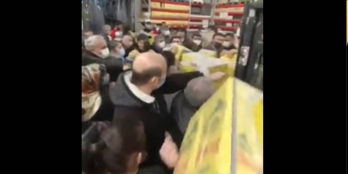 AKP Türkiye'sinde tarihe damga vuracak görüntüler: ayçiçek yağı izdihamı!