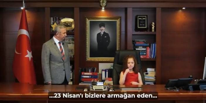 Mansur Yavaş koltuğunu şiir gibi güzel bir çocuğa bıraktı
