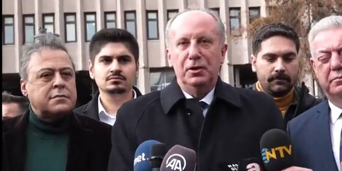 Muharrem İnce: "Ölümden öte köy, Silivri'den öte mapushane yok!"